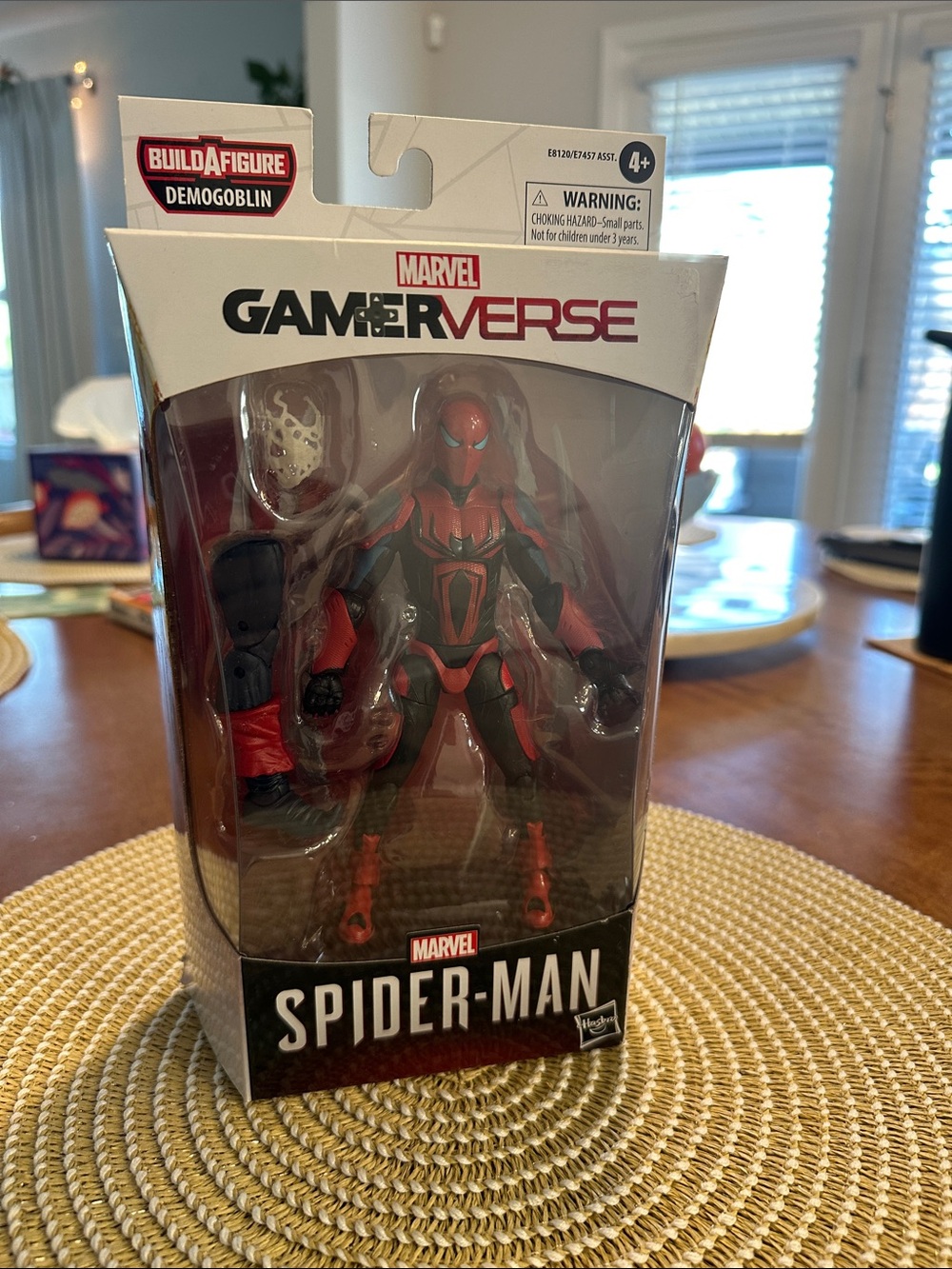 Marvel Gamerverse Spider-Man Action Figure with Build a Figure Demogoblin piece